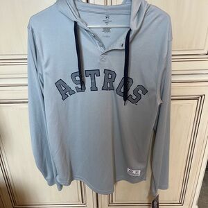 Gray Astros Hoodie